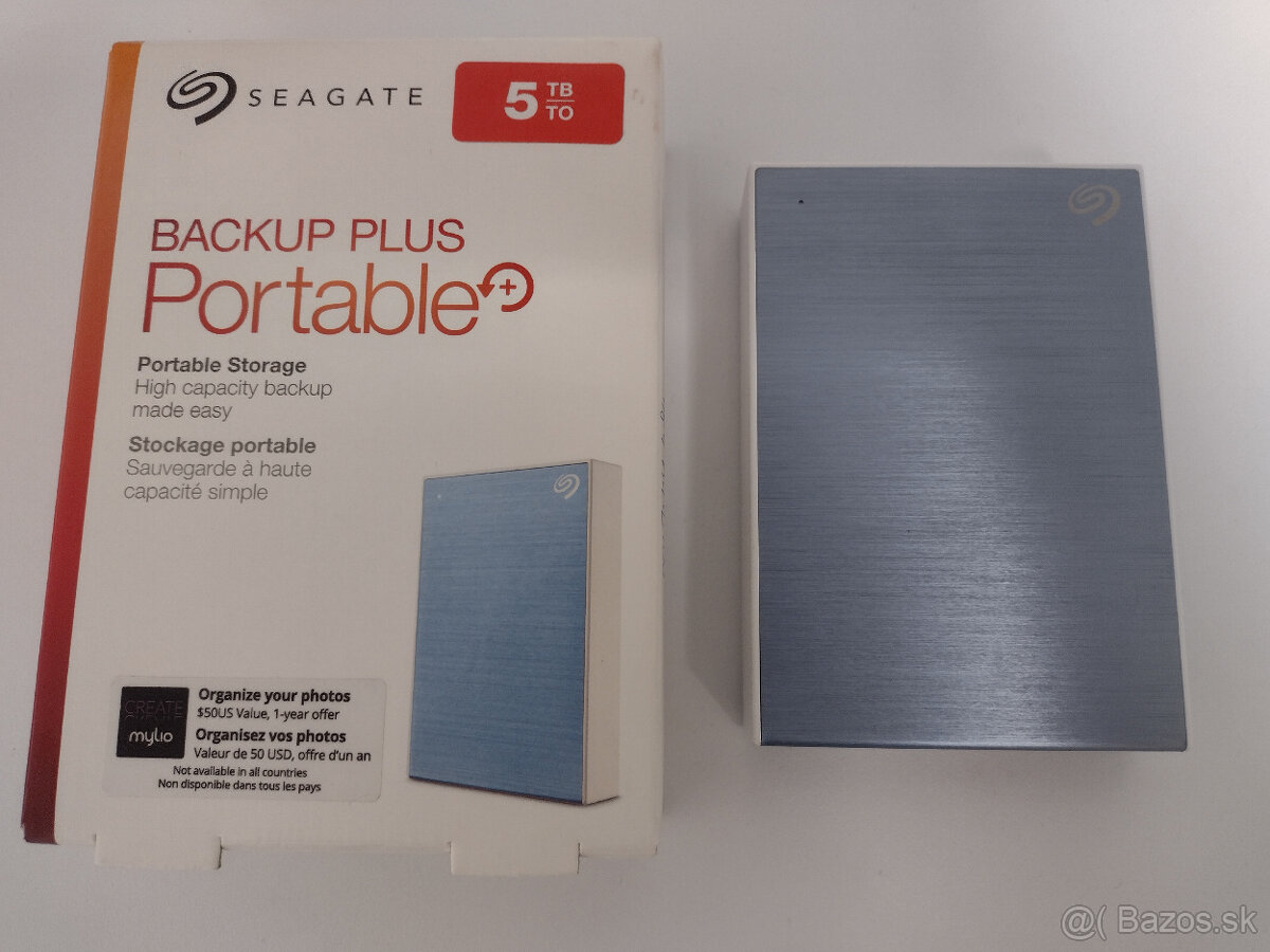 Externý disk Seagate Backup Plus Portable 5TB