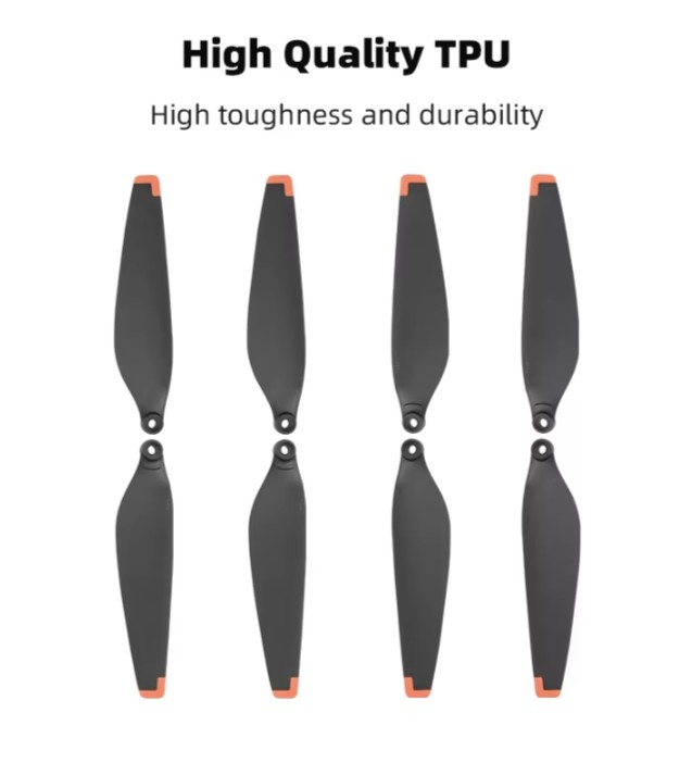 DJI Mini 4 Pro - TPU Vrtule (2 páry) (Orange), nove