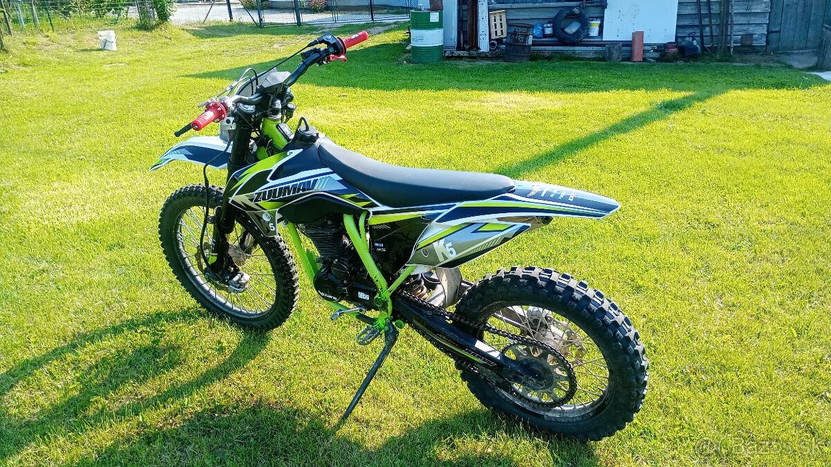 enduro zuumav 250cc 5 rýchlostná kolesá 18/21 34mth