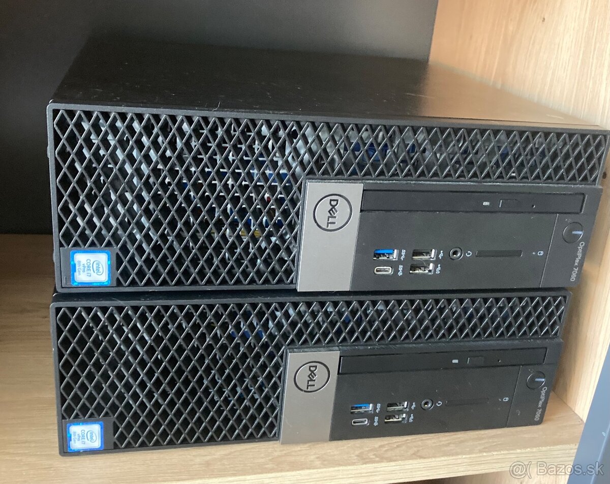 Počítač i7 8gen 2ks 1TB/500Gb Dell OptiPlex 7060 CORE 32Gb