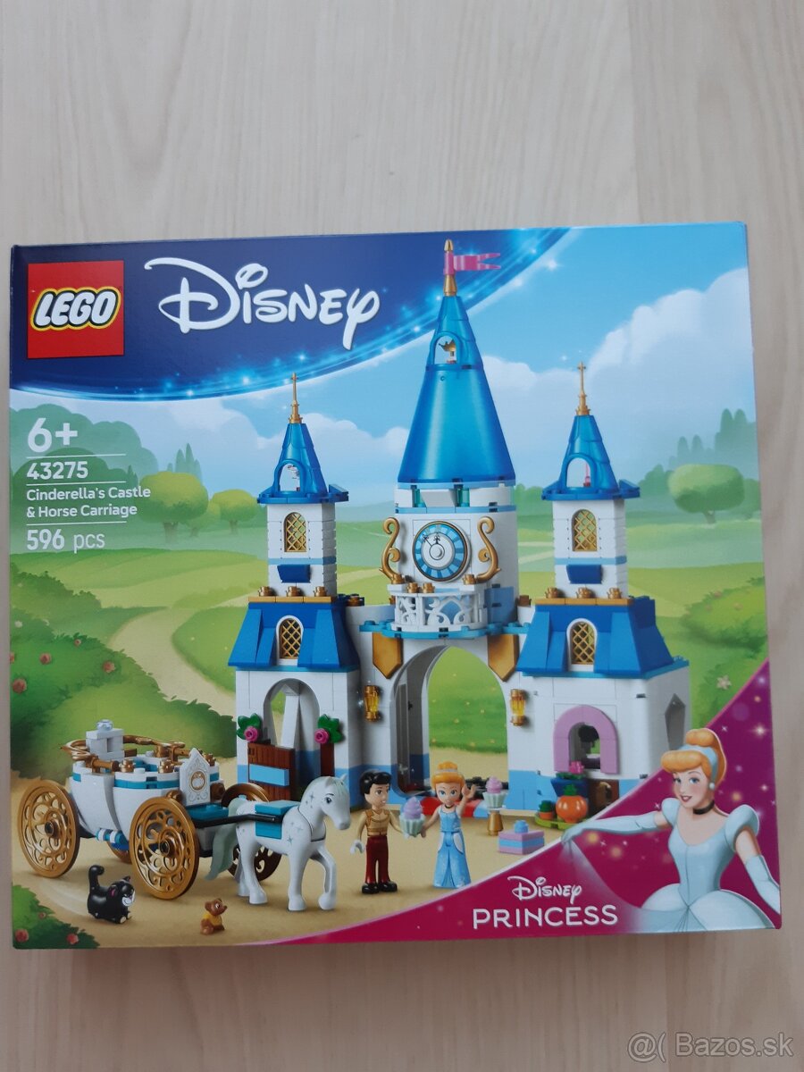 Predám LEGO Disney Princess 43275 Popoluškin zámok