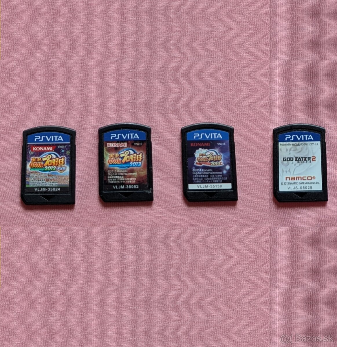 PS Vita hry: God Eater, Baseball 2012, 2013, 2014