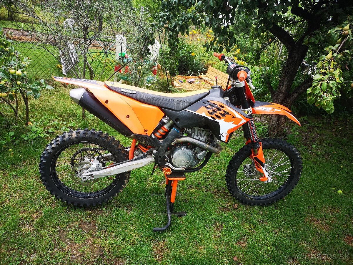 KTM sx-f 450, r. v. 2009 se startérem a ventilátory