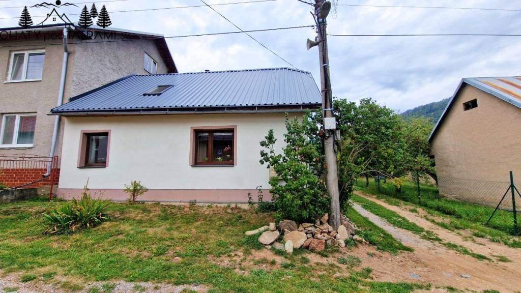 Útulný domček po rekonštrukcii Bacúch Nízke Tatry