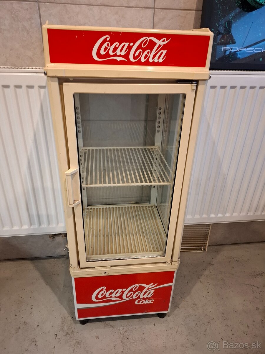 Retro chladnička Coca Cola 55litrov -  plne funkčná