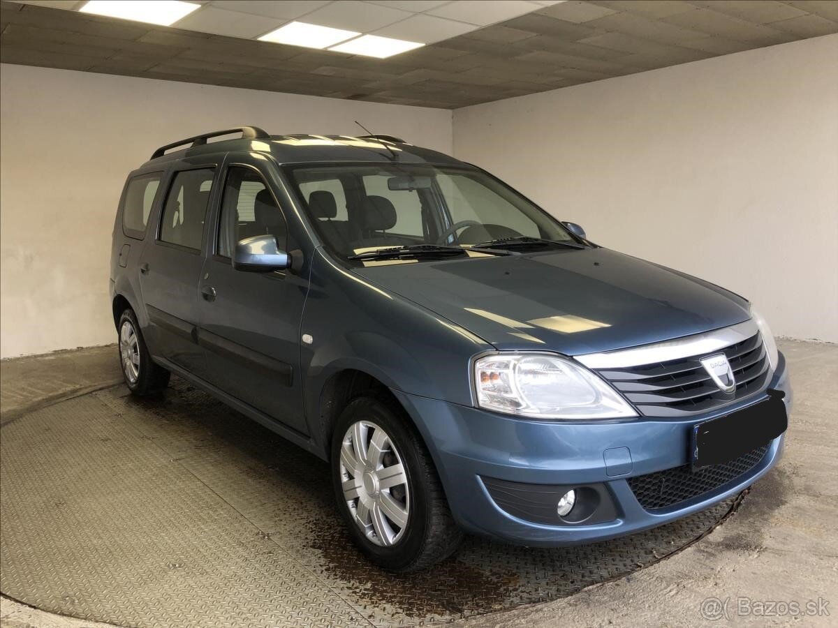 dacia logan mcv 1.6i rok 2010 šeda metaliza farba facelift