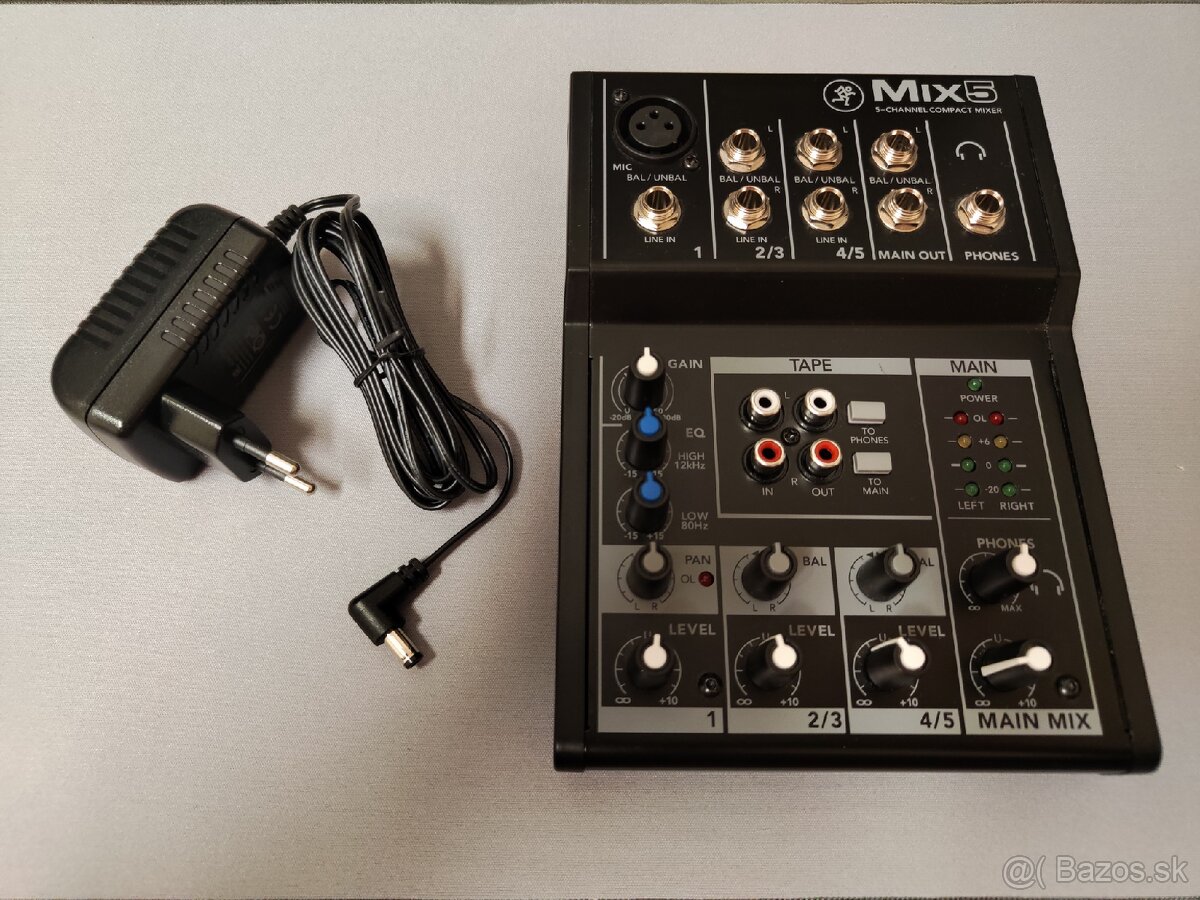 Mackie Mix5 Analógový mixpult