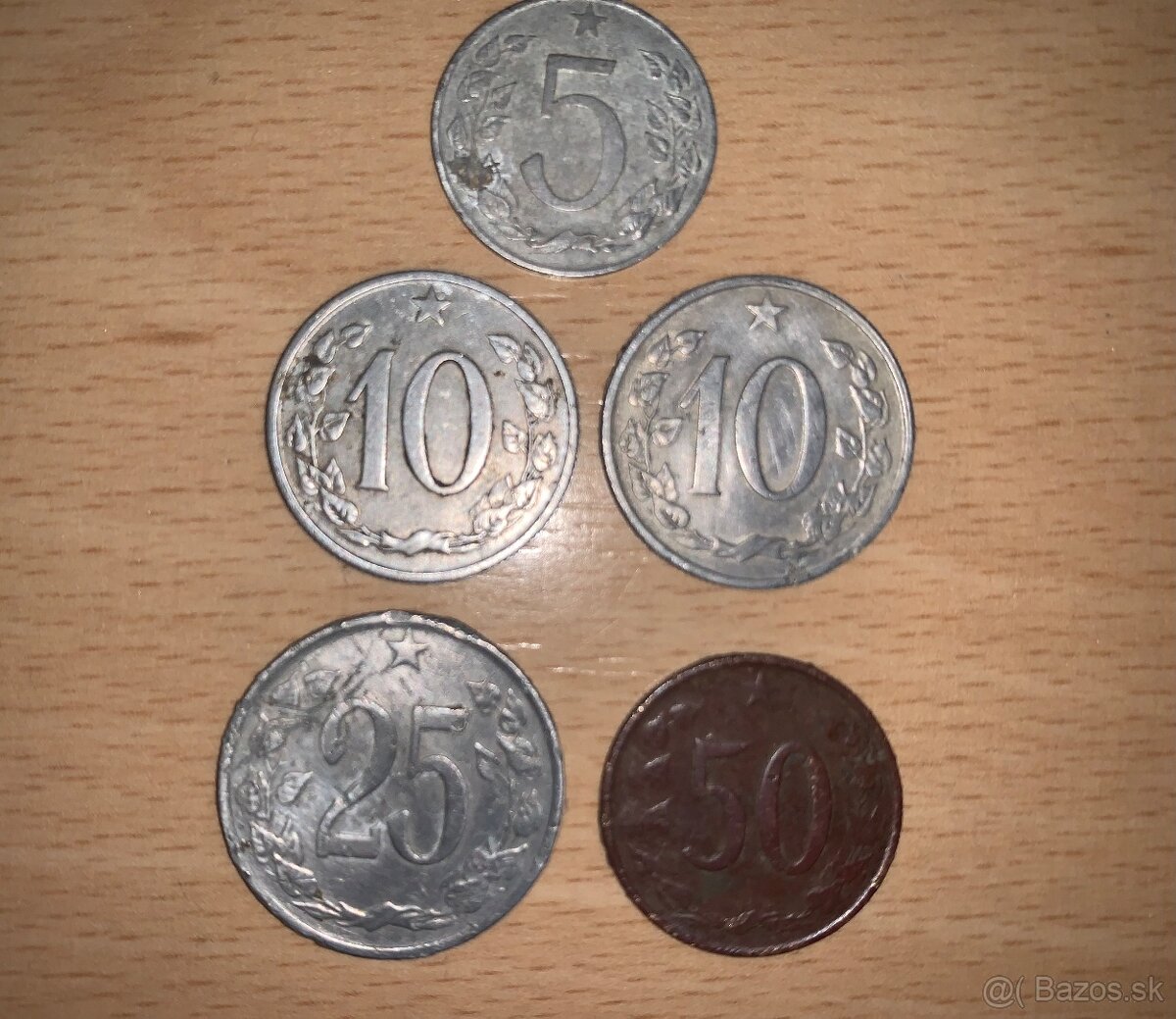 Staré mince – Československá socialistická republika