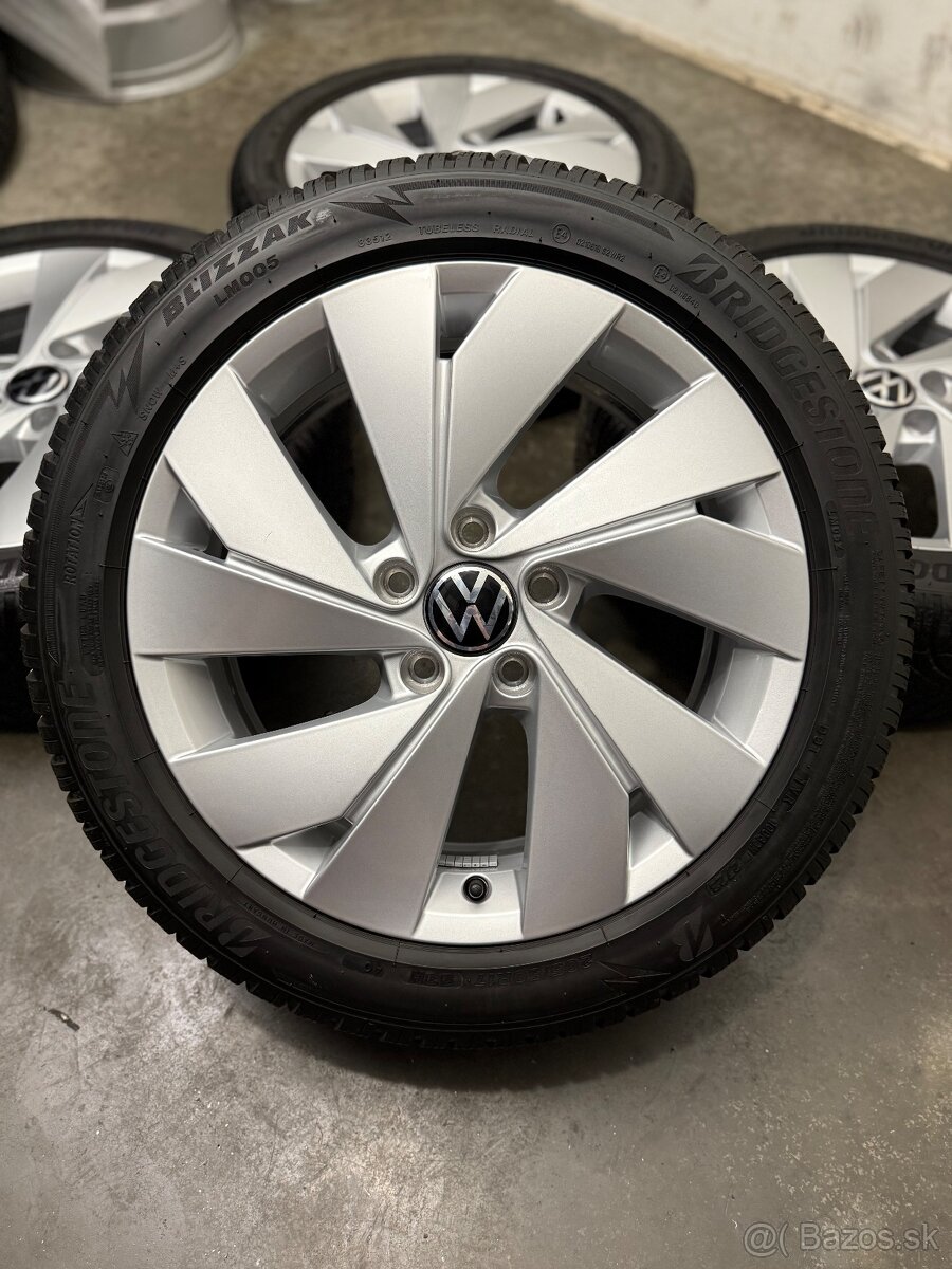 Zimná sada 5x112 R17 , 205/50/17 VW Belmont - Golf , Octavia