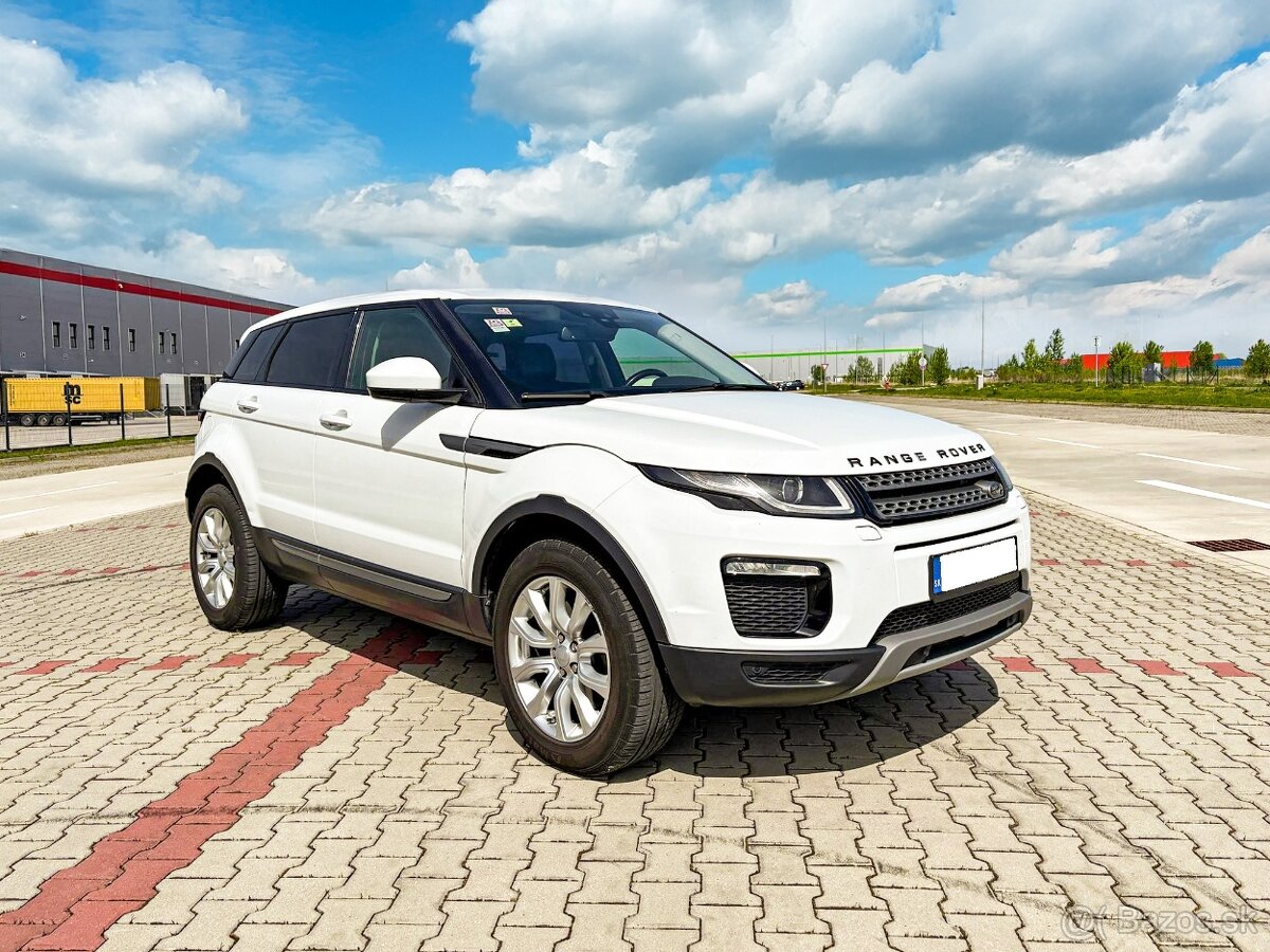 Range Rover Evoque 2.0 TD4 4x4 A/T, SK Vozidlo, 1. Majiteľ