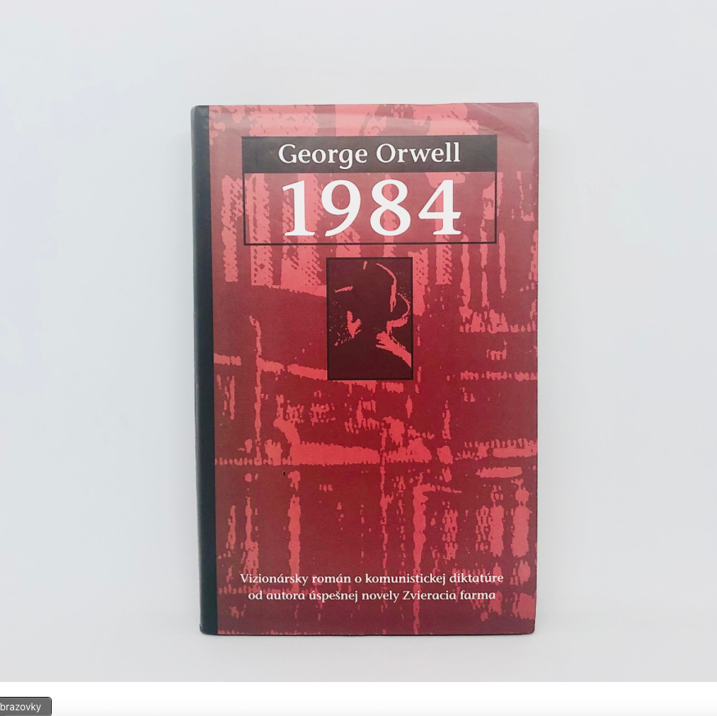 Kúpim knihu George Orwell – 1984 (slovenčina, 1998)