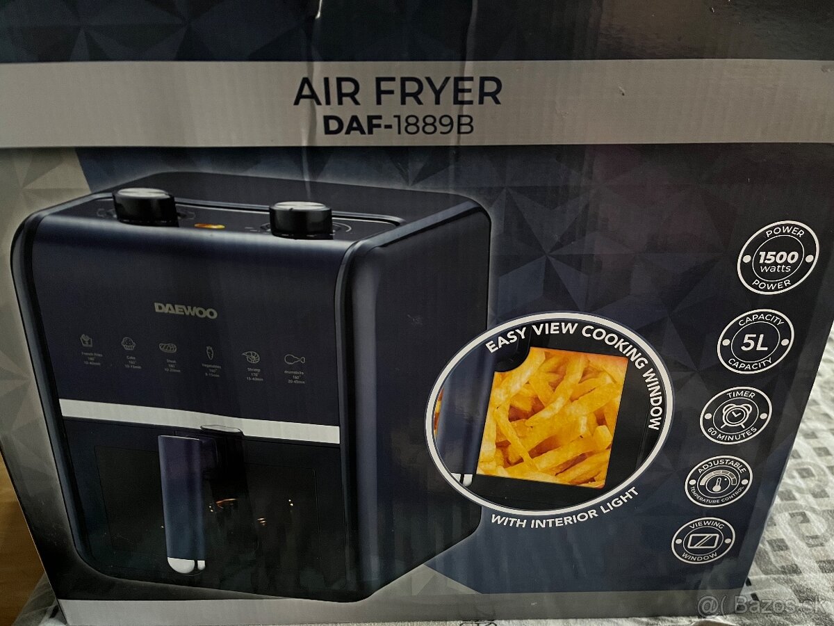 Teplovzdušná fritéza