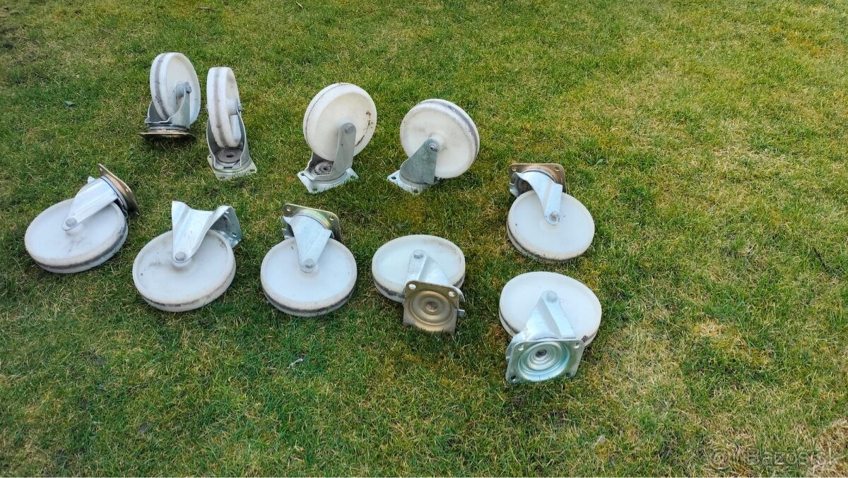 Predám otočné PROFI pojazdové kolieska