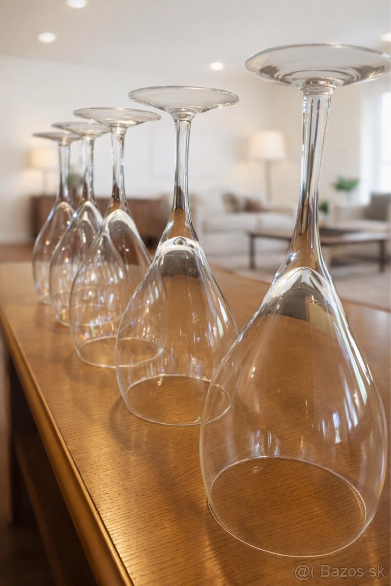 Dekoratívne sklenené čaše