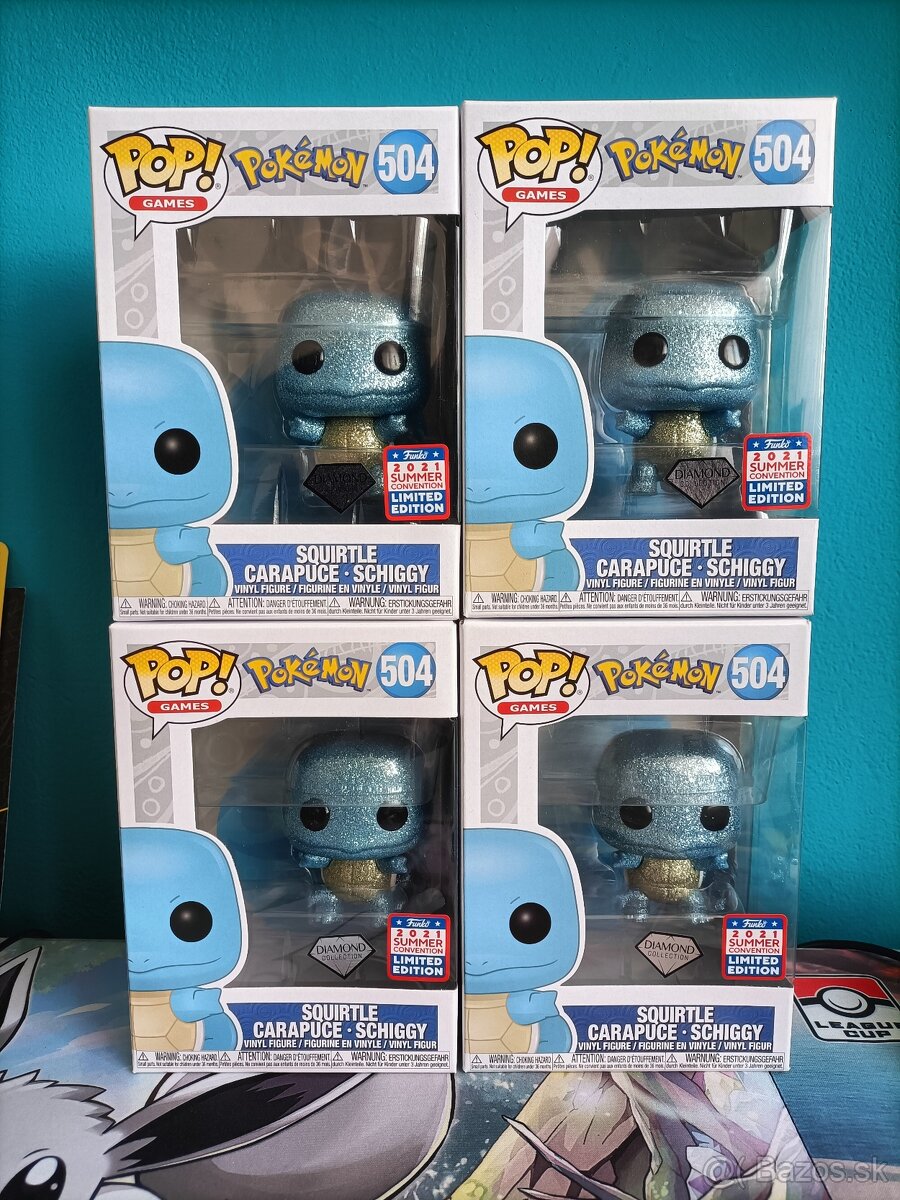 Funko Pop Squirtle Diamond collection