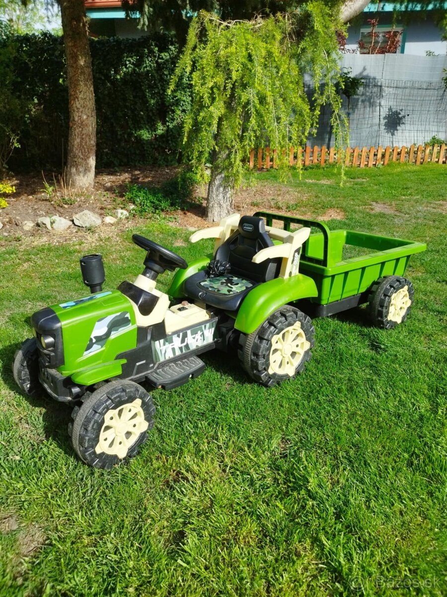 Elektricky traktor s vlečkou C2 rozmery 16cm-54cm ba
