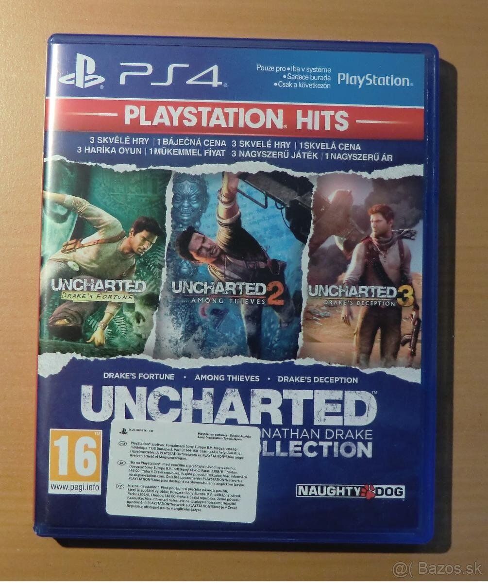 Uncharted The Nathan Drake Collection PS4