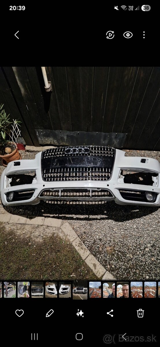 Predny naraznik audi q7