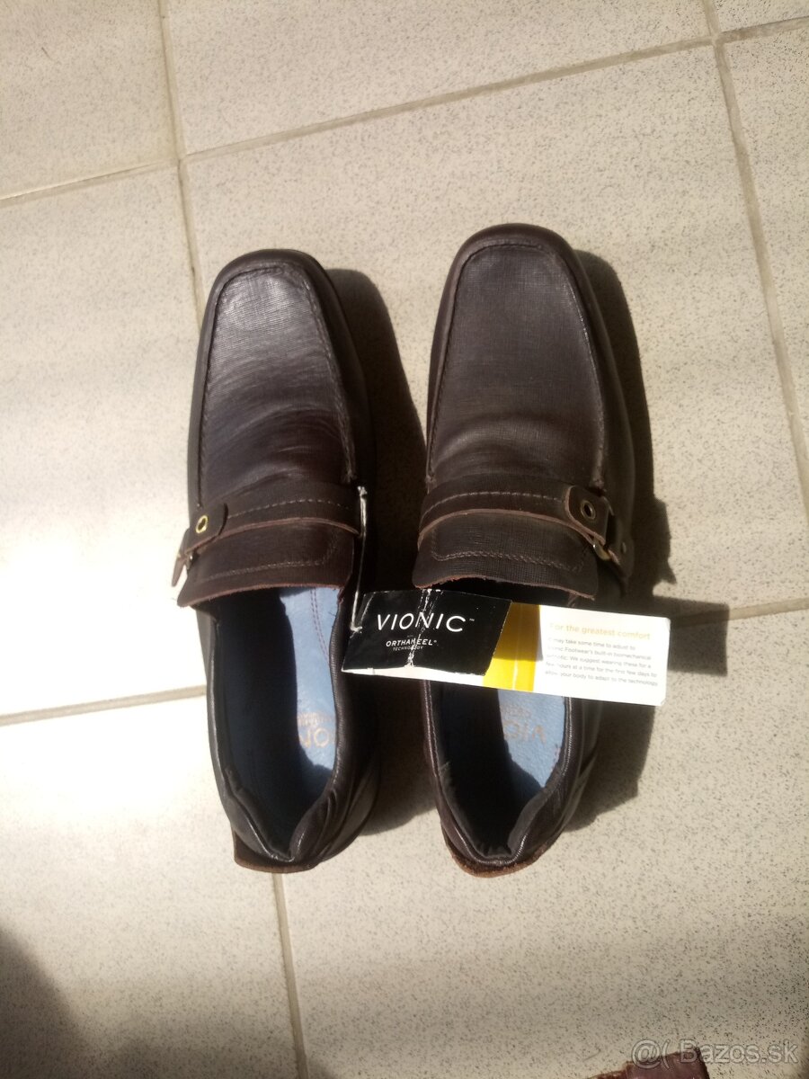 Predam pánske kožene topanky nove