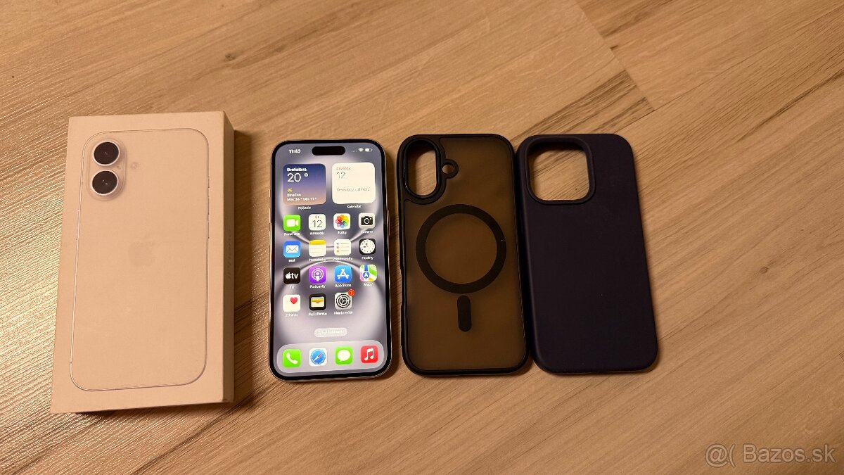 Vymenim zanovny 4x nabijany iPhone 16 White 128gb