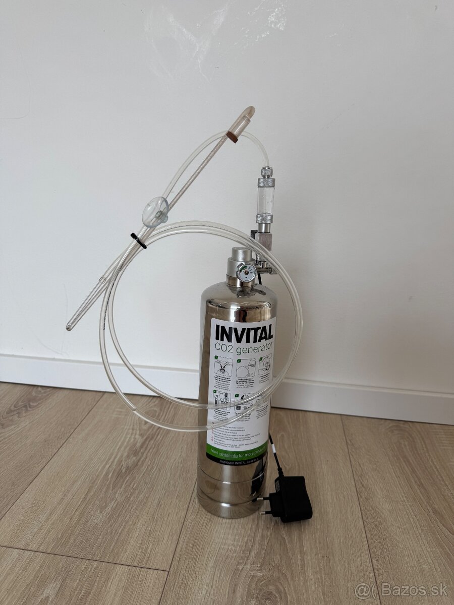 Predám techniku pre rastlinné akvárium - CO2 set a filter
