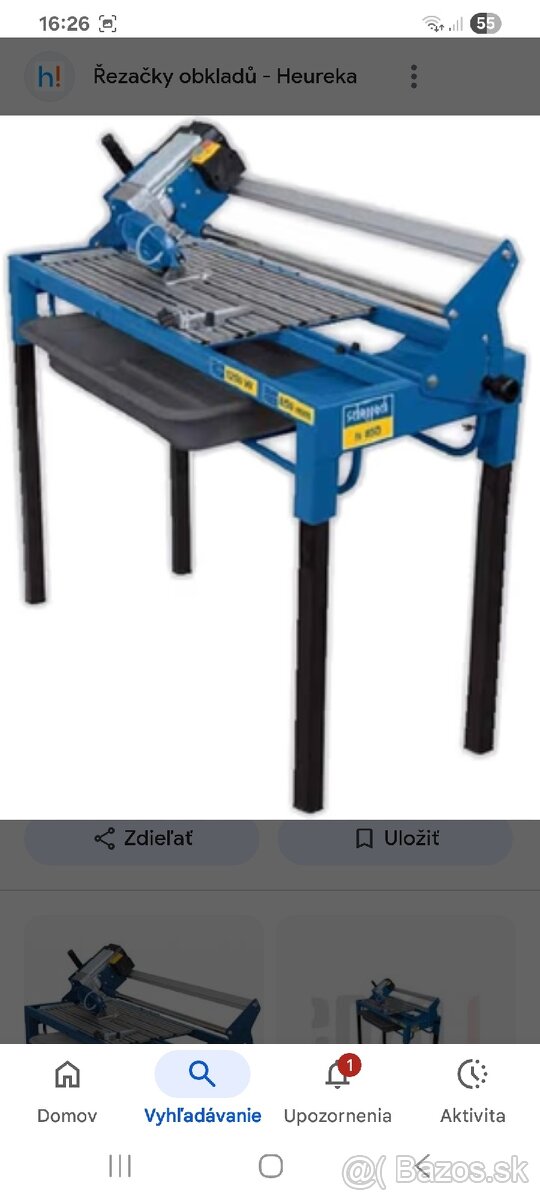Rezačka na obkladačky.