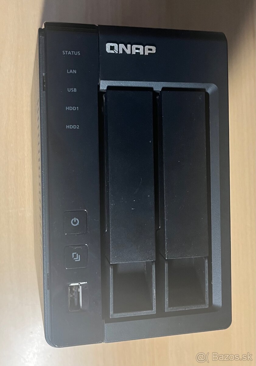 QNAP TS-219P II NAS + 2x 2TB HDD