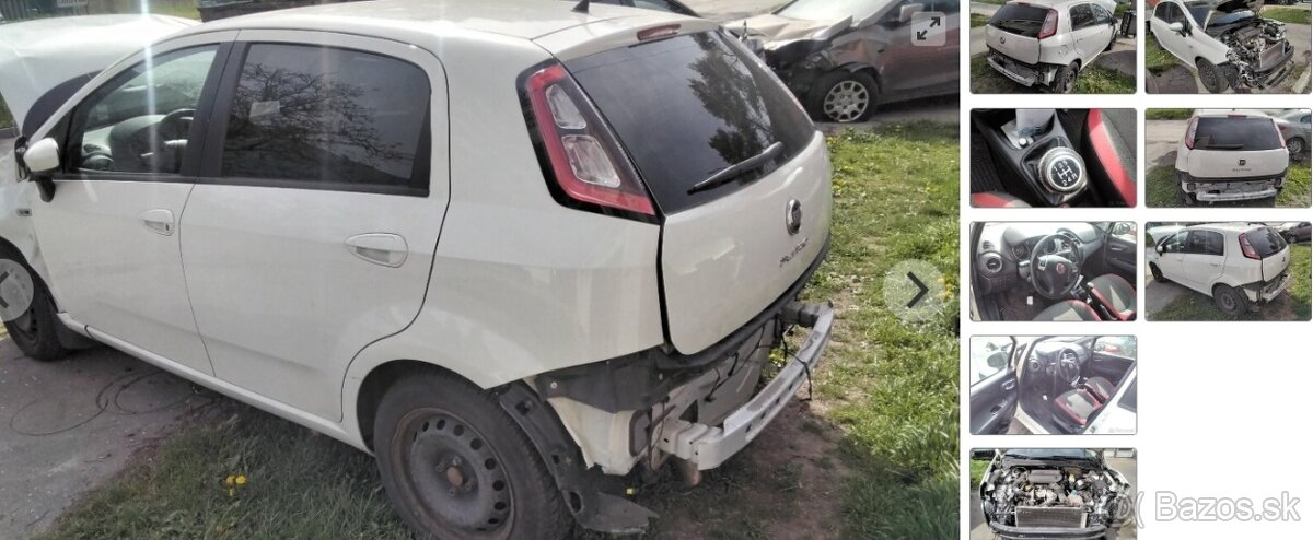 FIAT DOBLO 1.3 JTD 2013 predám DVERE, MOTOR 263A2000, TRYSKY