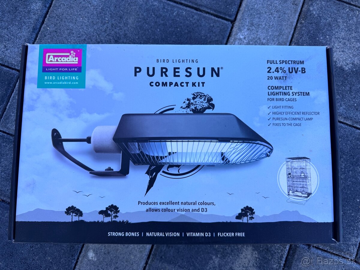 osvetlenie arcadia puresun-compactkit