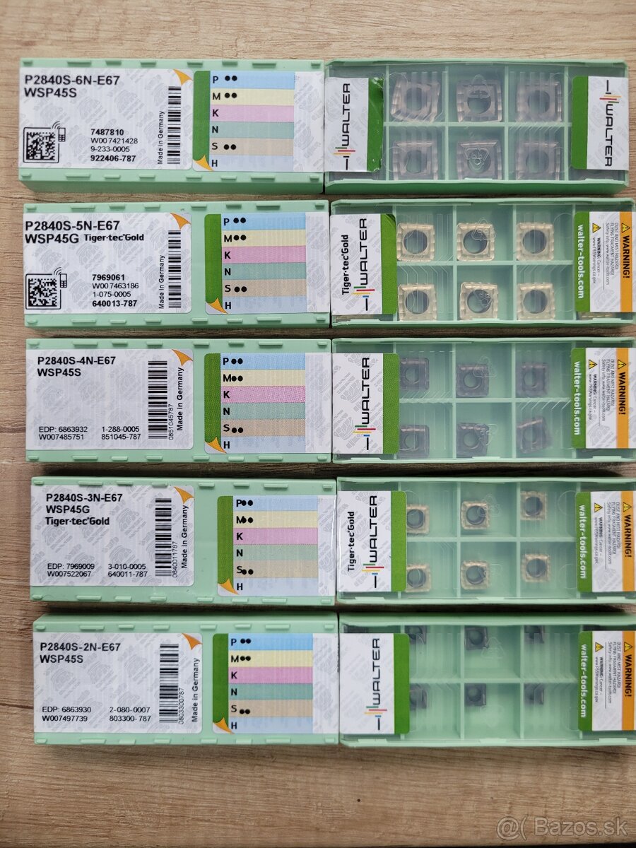 Kupim Walter platkove vrtaky