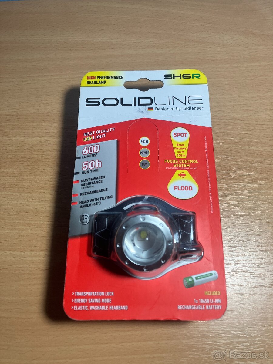 Čelovka SolidLine SH6R
