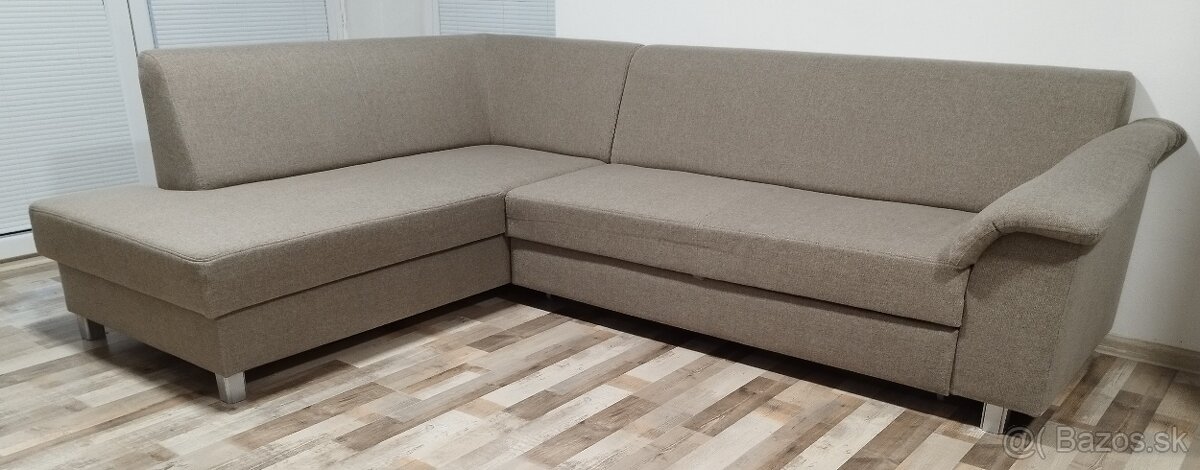 rohova rozkladacia sedacka, ulozny pr., 182x253 cm