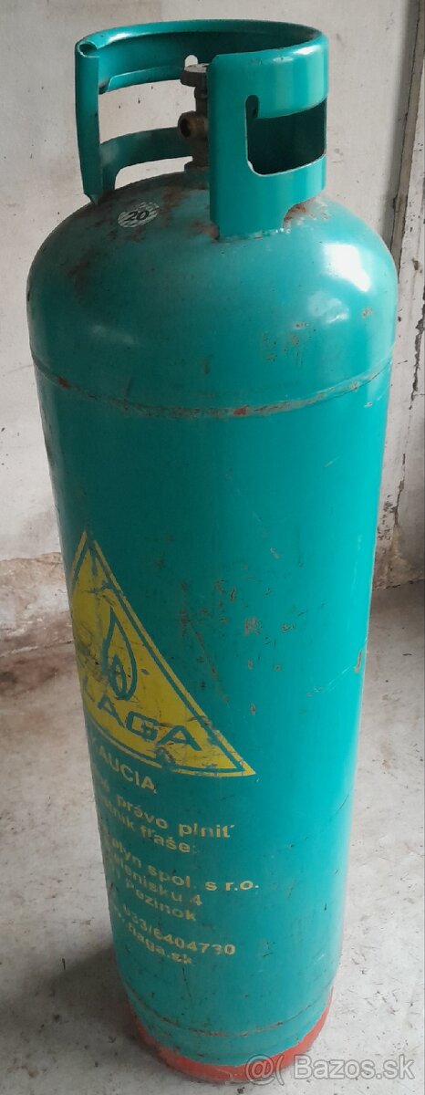 Plynová bomba, fľaša