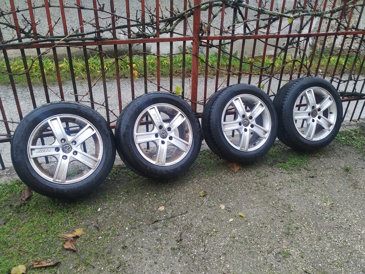 VW Touran ALU disky. 4 kusy. 205/55/R16.