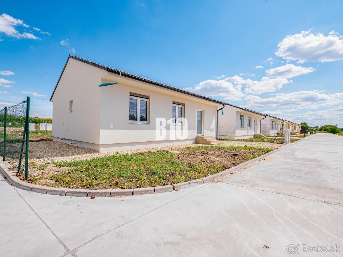 Rodinný dom v štandarde, tep. čerpadlo Šurany do 20 min.