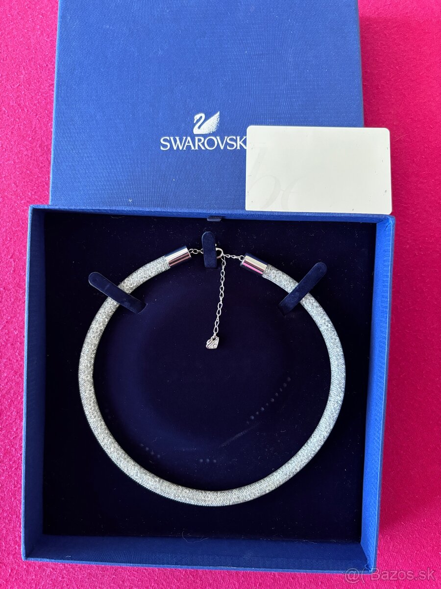 Swarovski  nahrdelnik retiazka