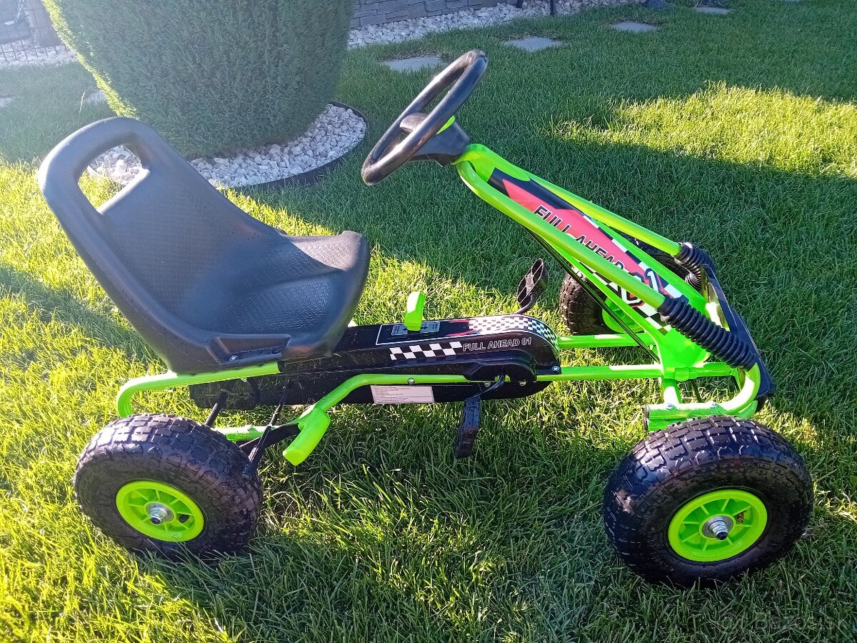 Detská šlapacia štvorkolka