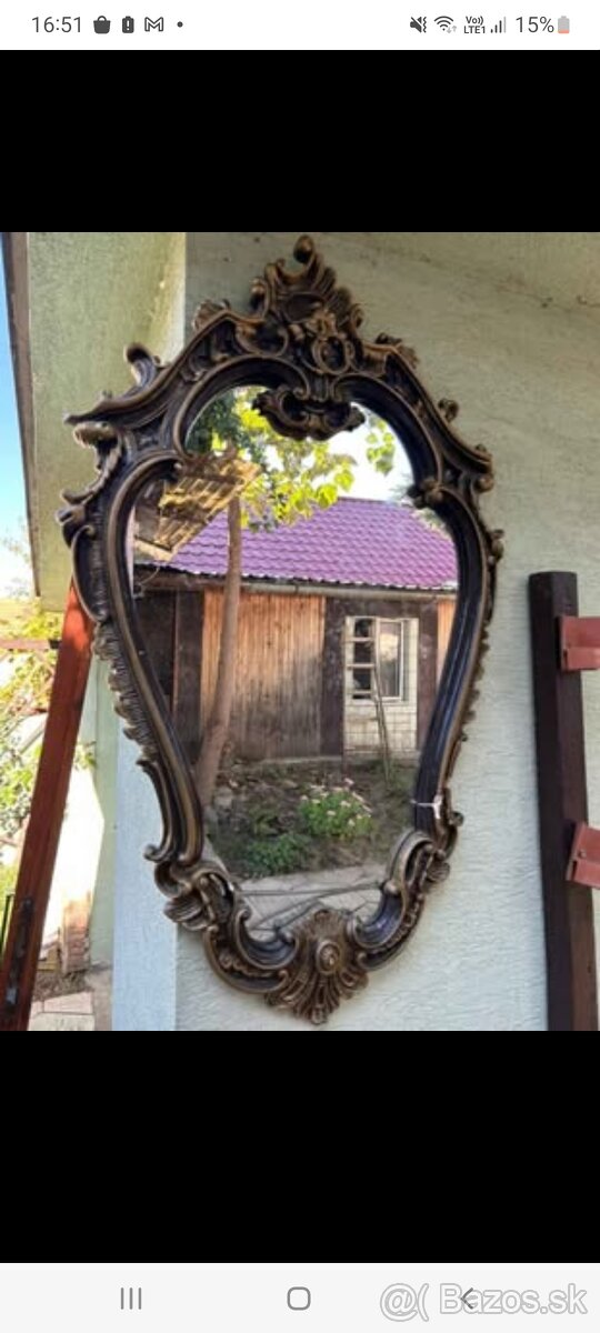 Starožitné zrkadlo