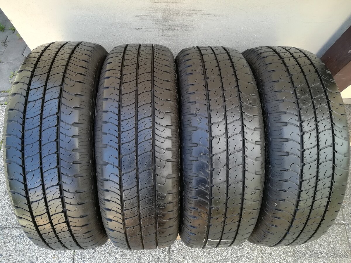 Letné pneumatiky 195/60 R16C Goodyear, 4ks