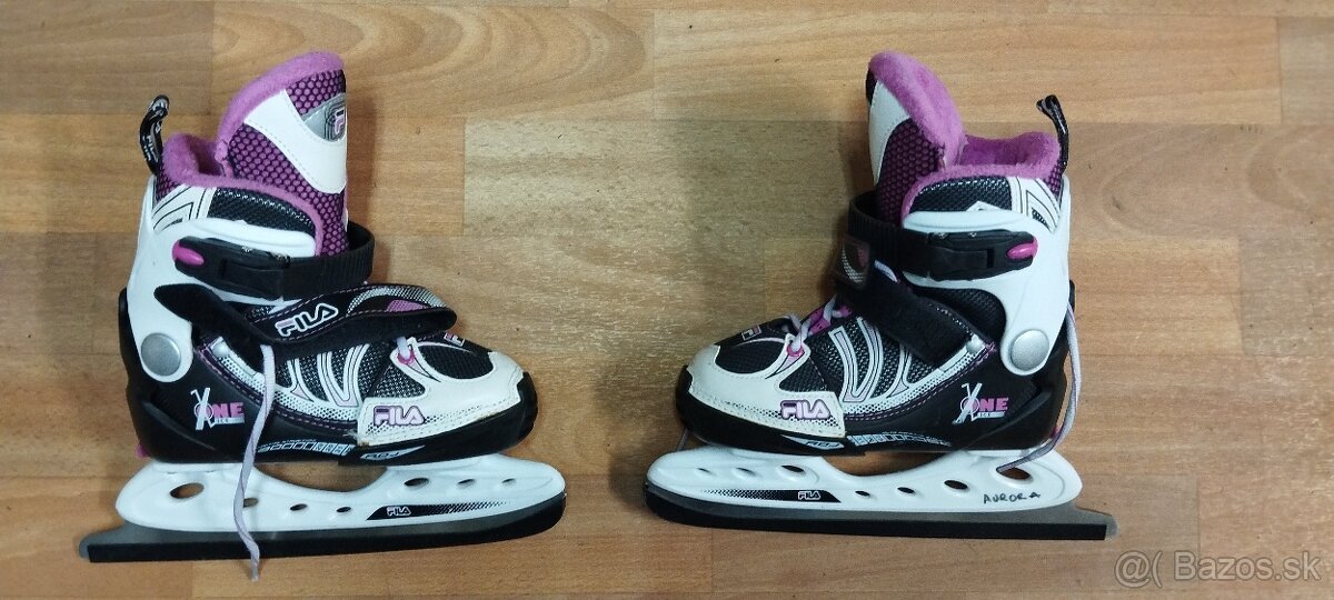 Predám det.dievč.ľadové korčule FILA XONE od EU-29-32.