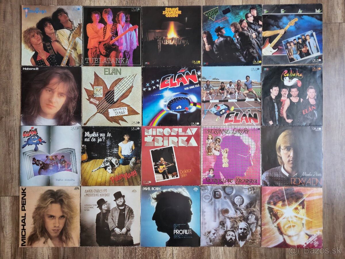 LP PLATNE - STAV VG+ A LEPŠÍ