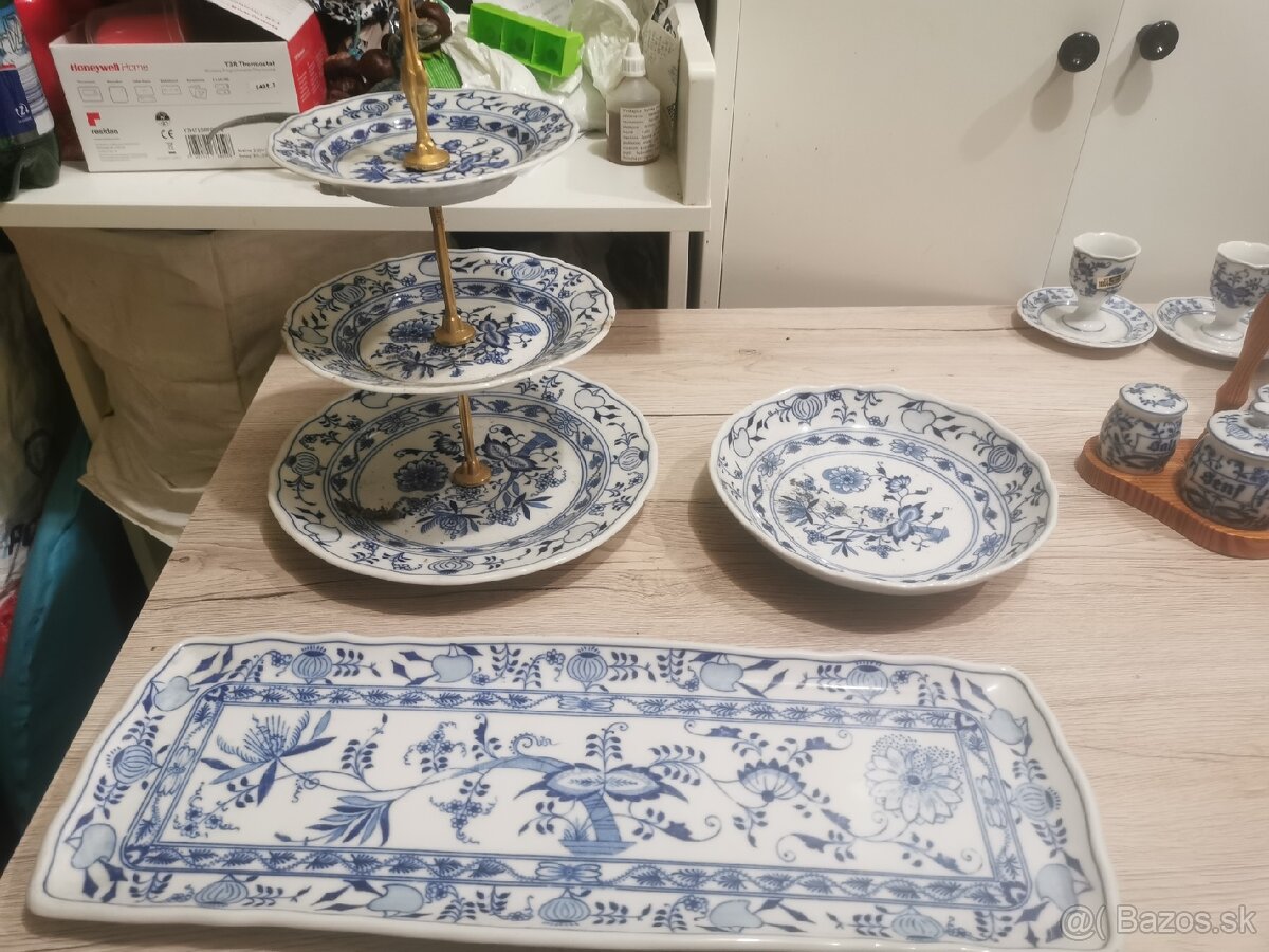 Cibulak, Etazer, servis Misa, miska, zwiebelmuster