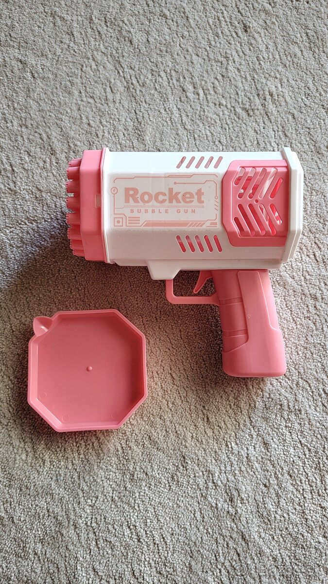 Rocket bubble gun