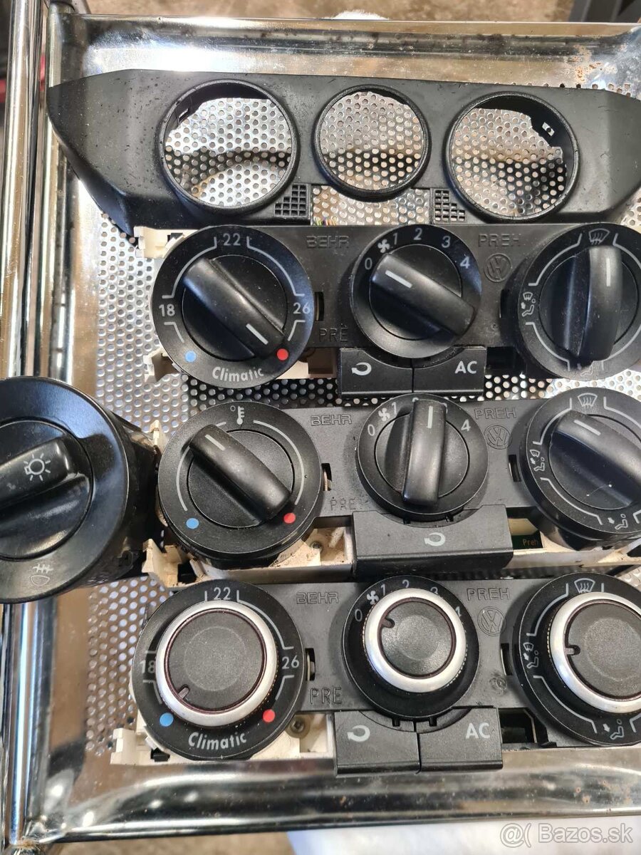 Diely do interiéru na VW Polo 9n3