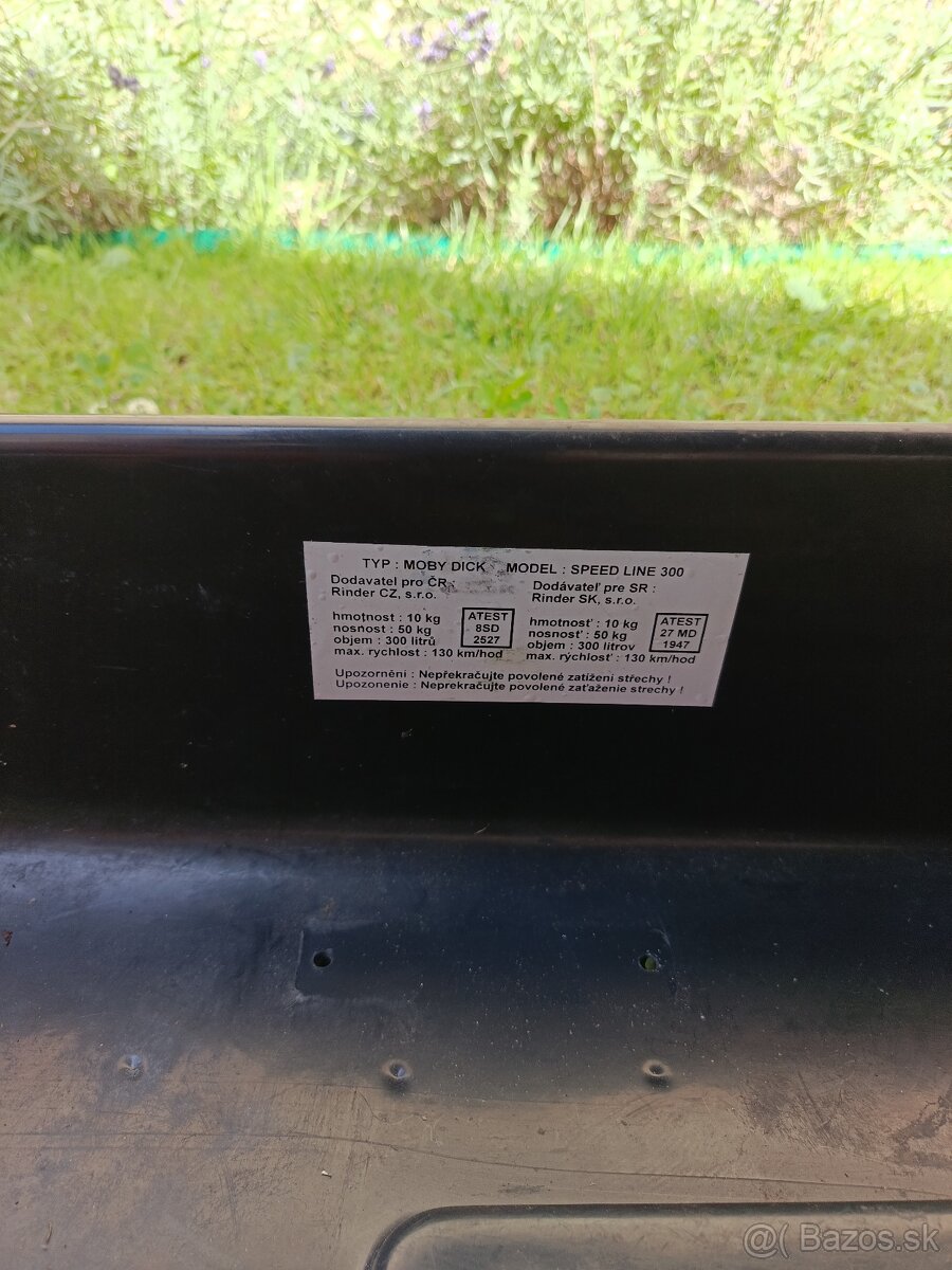 Strešny nosič na auto