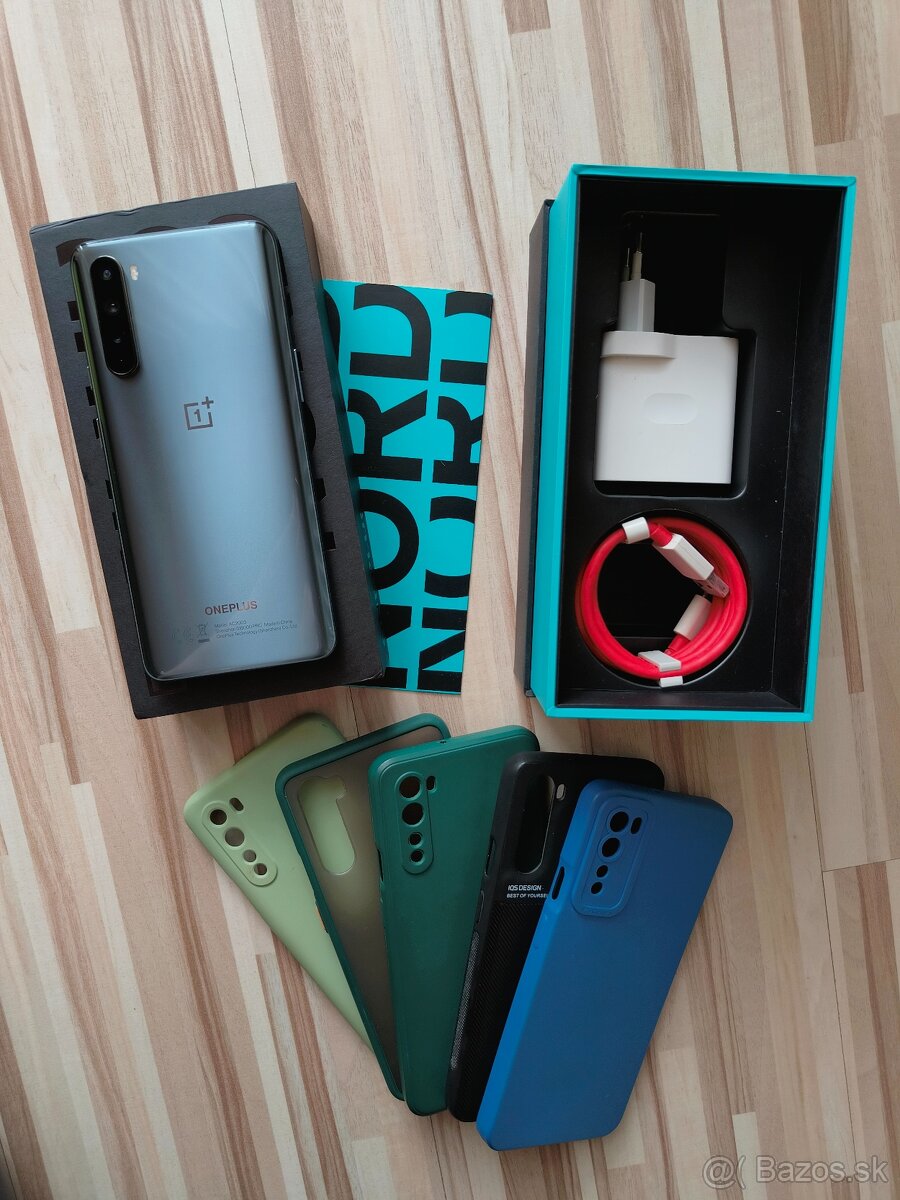 Oneplus Nord 8GB/128GB + obaly