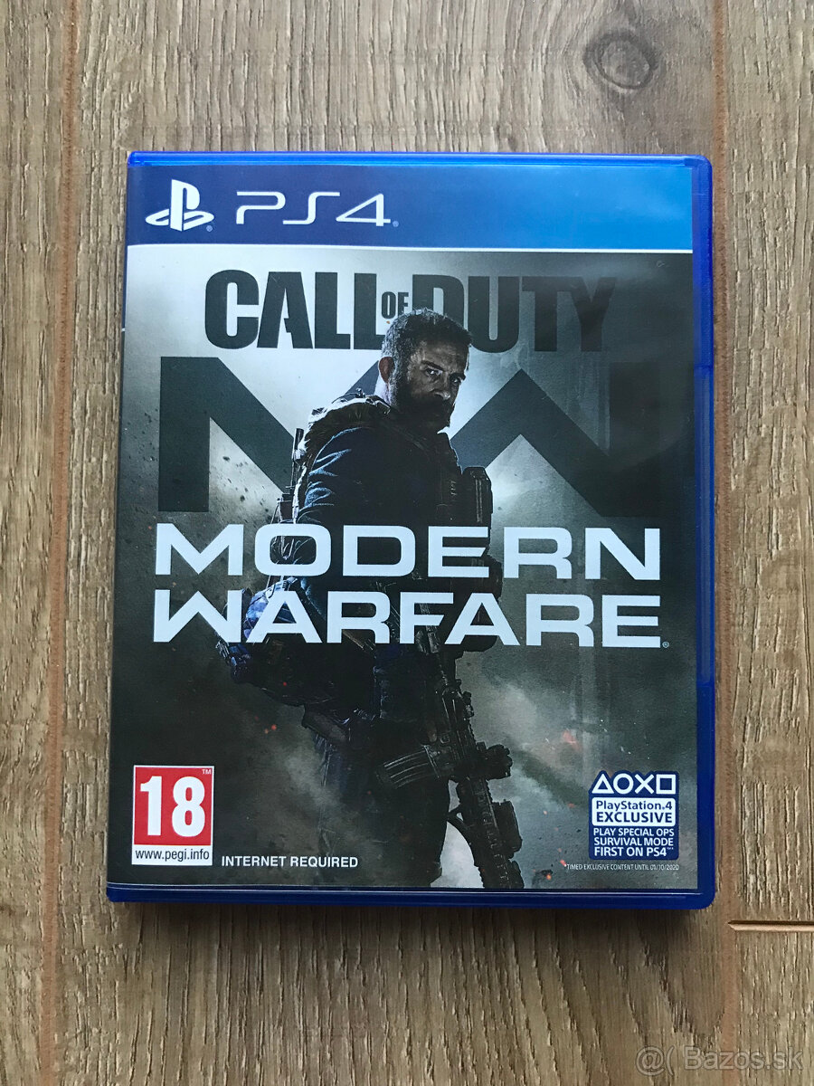 Call of Duty Modern Warfare na Playstation 4