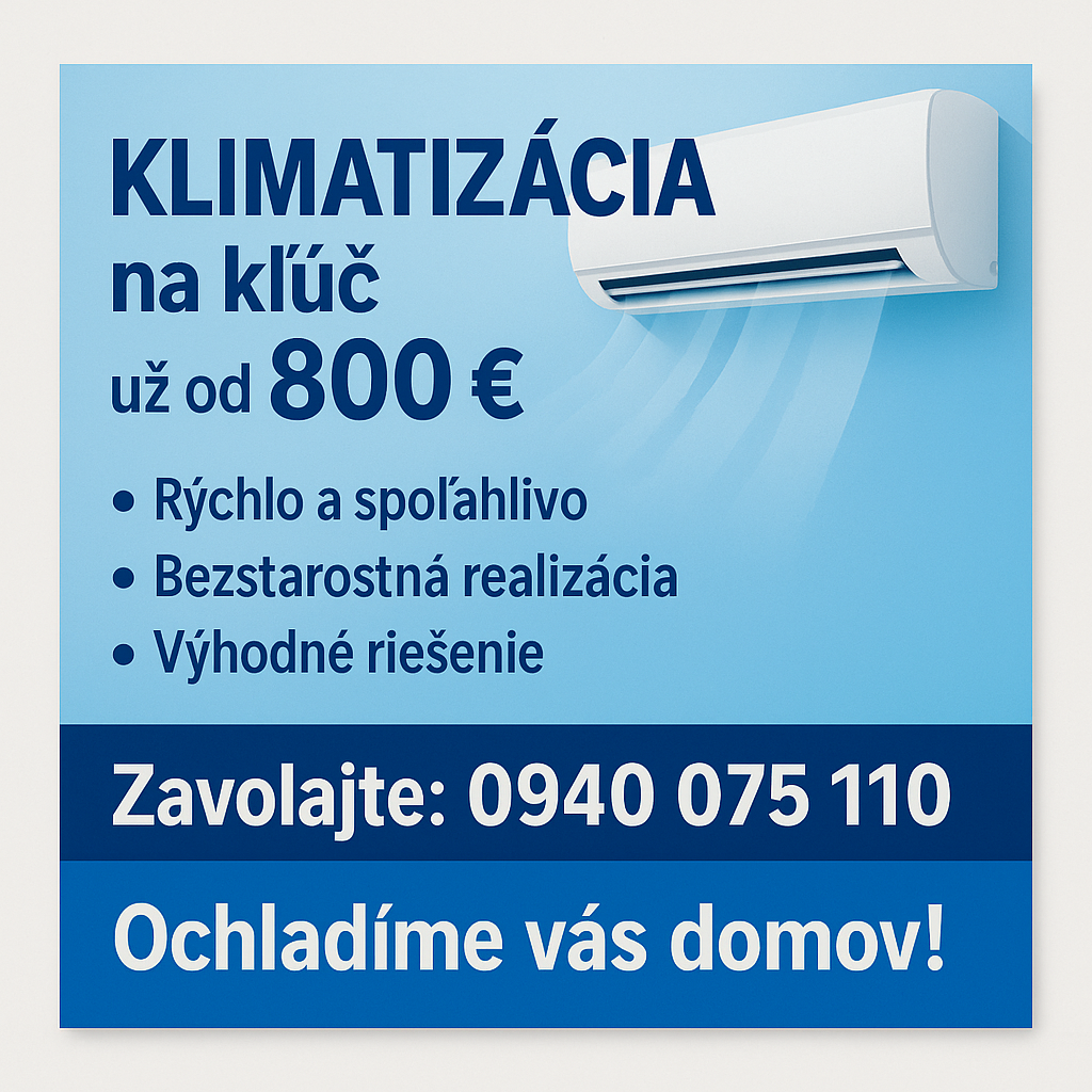 Klimatizácia, ktorá vám prinesie úľavu: Rýchla montáž