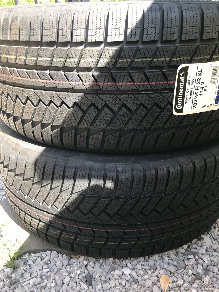 Predám 2kus Nove Zimné pneu285/45R22