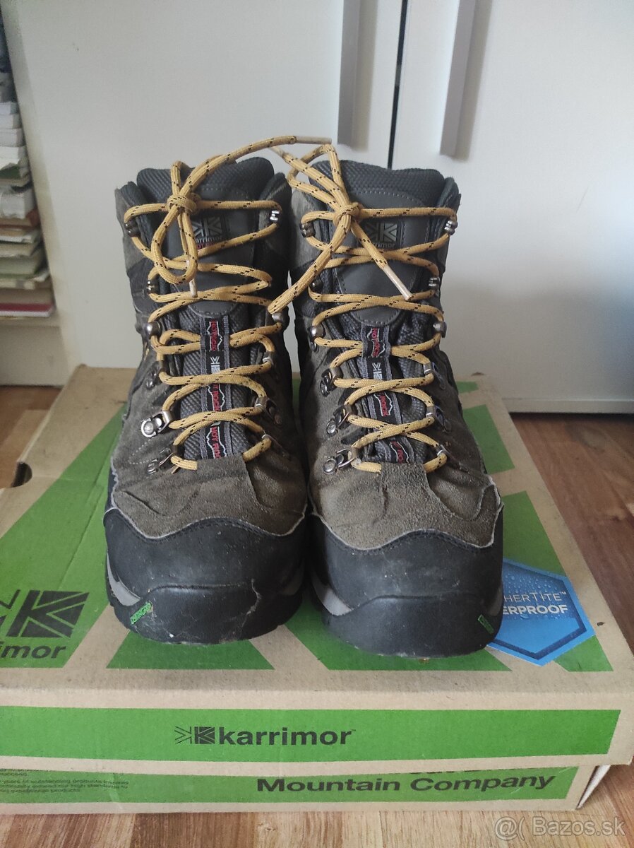 Turistické topanky Karrimor 43 (28 cm)